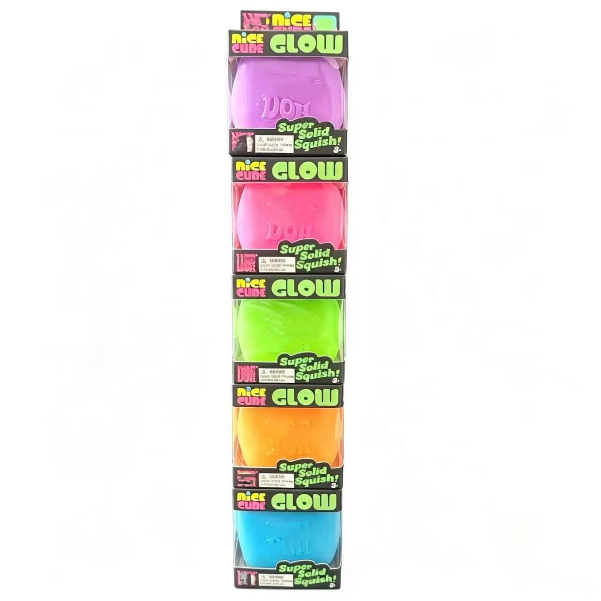 Glow in the dark needoh replica cubes